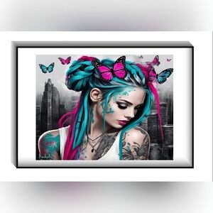 Ladyilly Luxx 11"×17" Framed Wall Art
